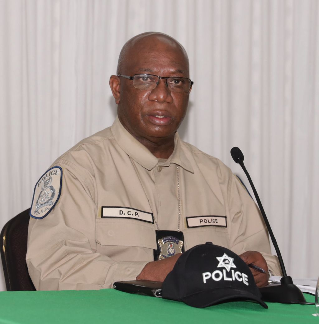 Acting Commissioner of Police McDonald Jacob.
