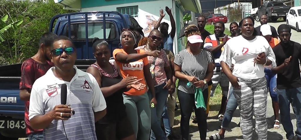 Mayaro residents protest over water woes - Trinidad Guardian