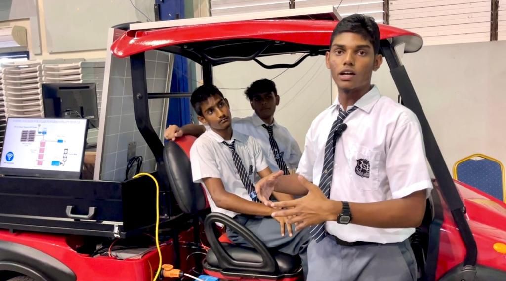 Naps students unveil solarponic inventions at fair - Trinidad Guardian