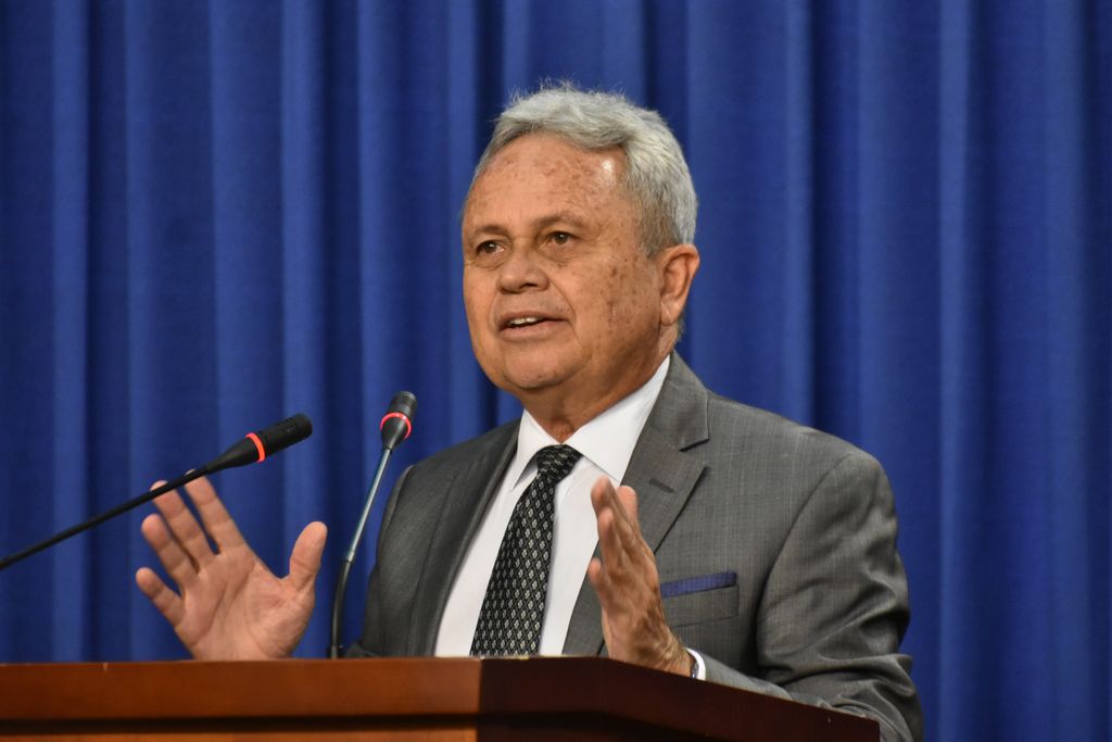 Finance Minister Colm Imbert