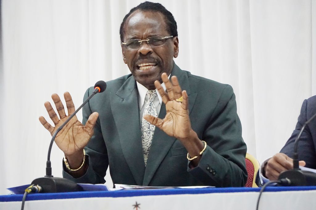 Minister of National Security Fitzgerald Hinds