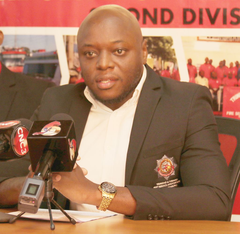The President of the Fire Service Association of Trinidad and Tobago, Keone Guy