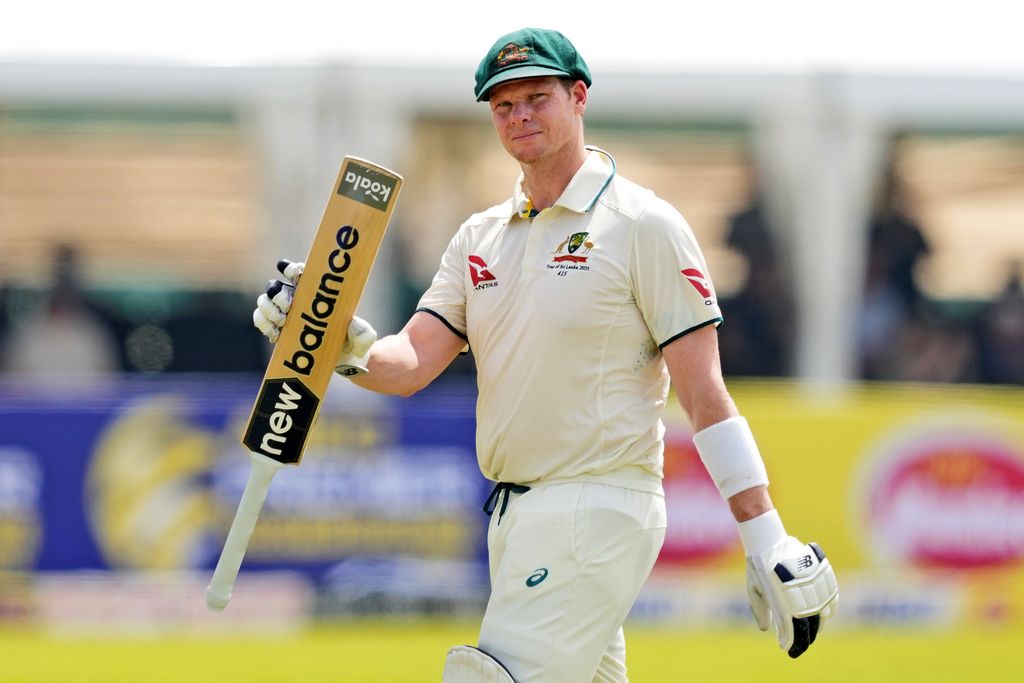 Australia’s Steven Smith scored 71 runs. (AP Photo/Eranga Jayawardena)