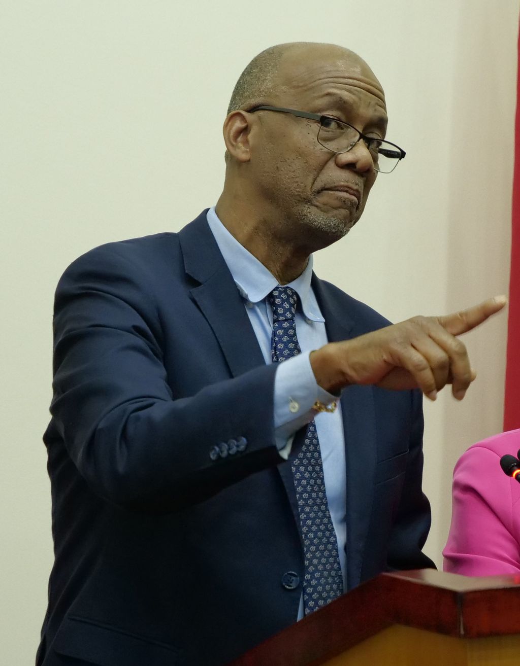 Labour Minister Leroy Baptiste