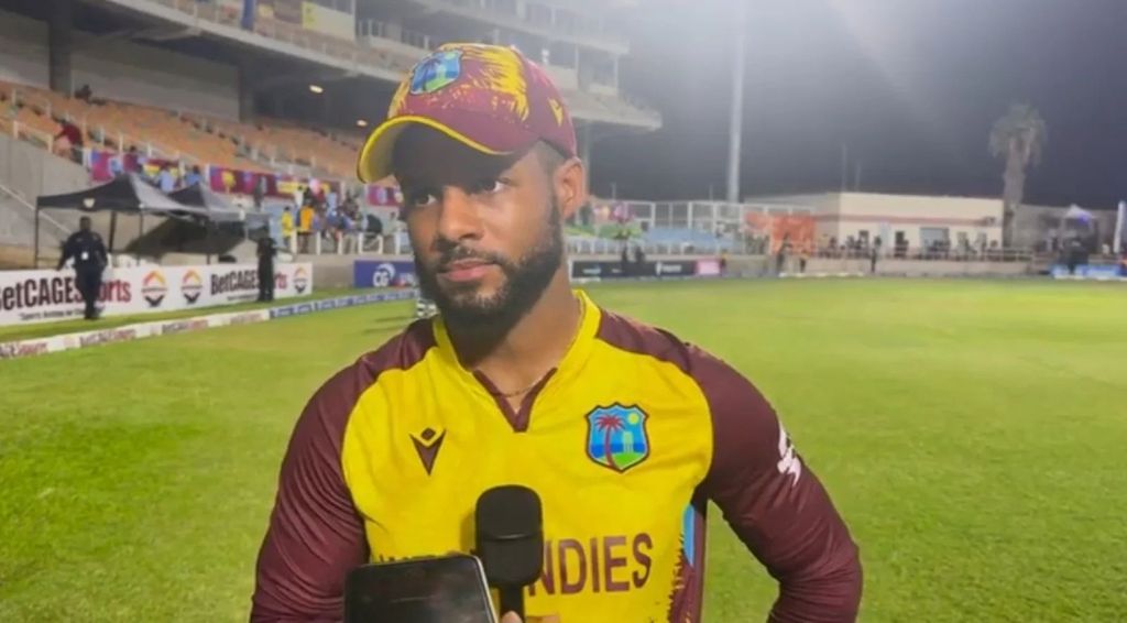 West Indies captain Shai Hope.