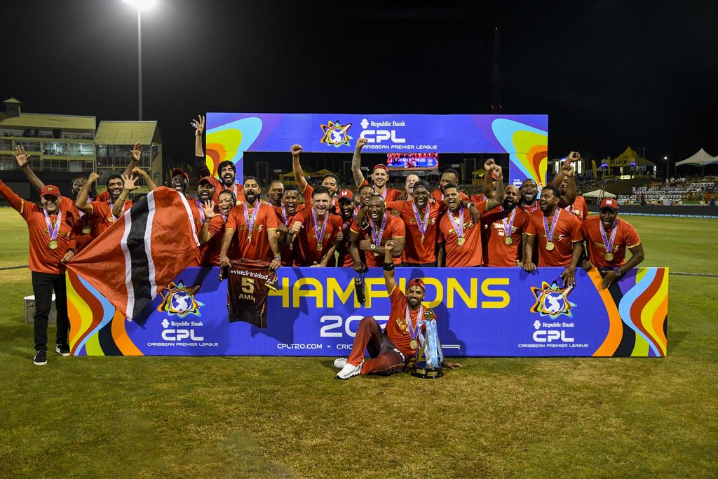 Knight Riders topple Amazon Warriors to lift fifth CPL title - Trinidad ...